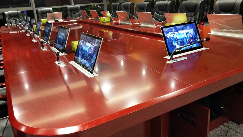 electronic table card